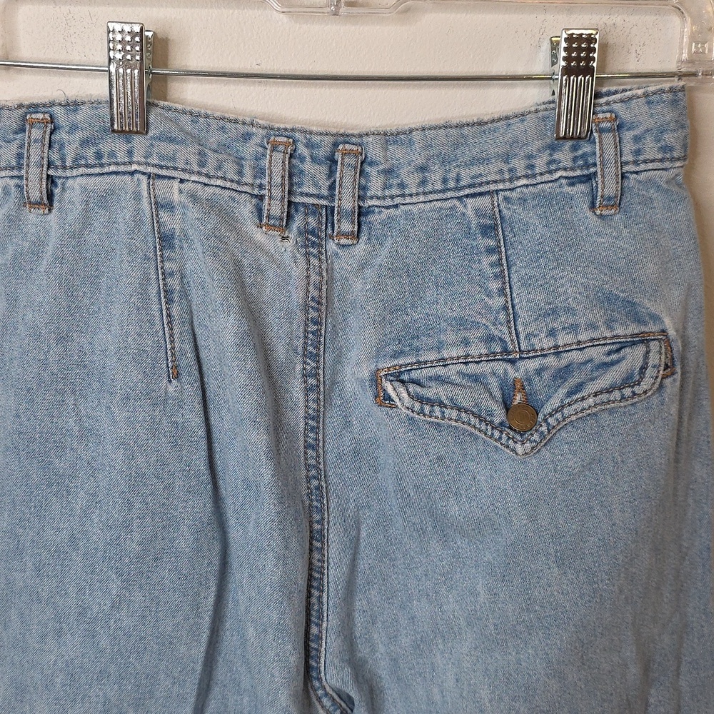 Liz Wear Vintage 80s 90s Light Blue Women's Jeans Sz 4 - Picture 5 of 9
